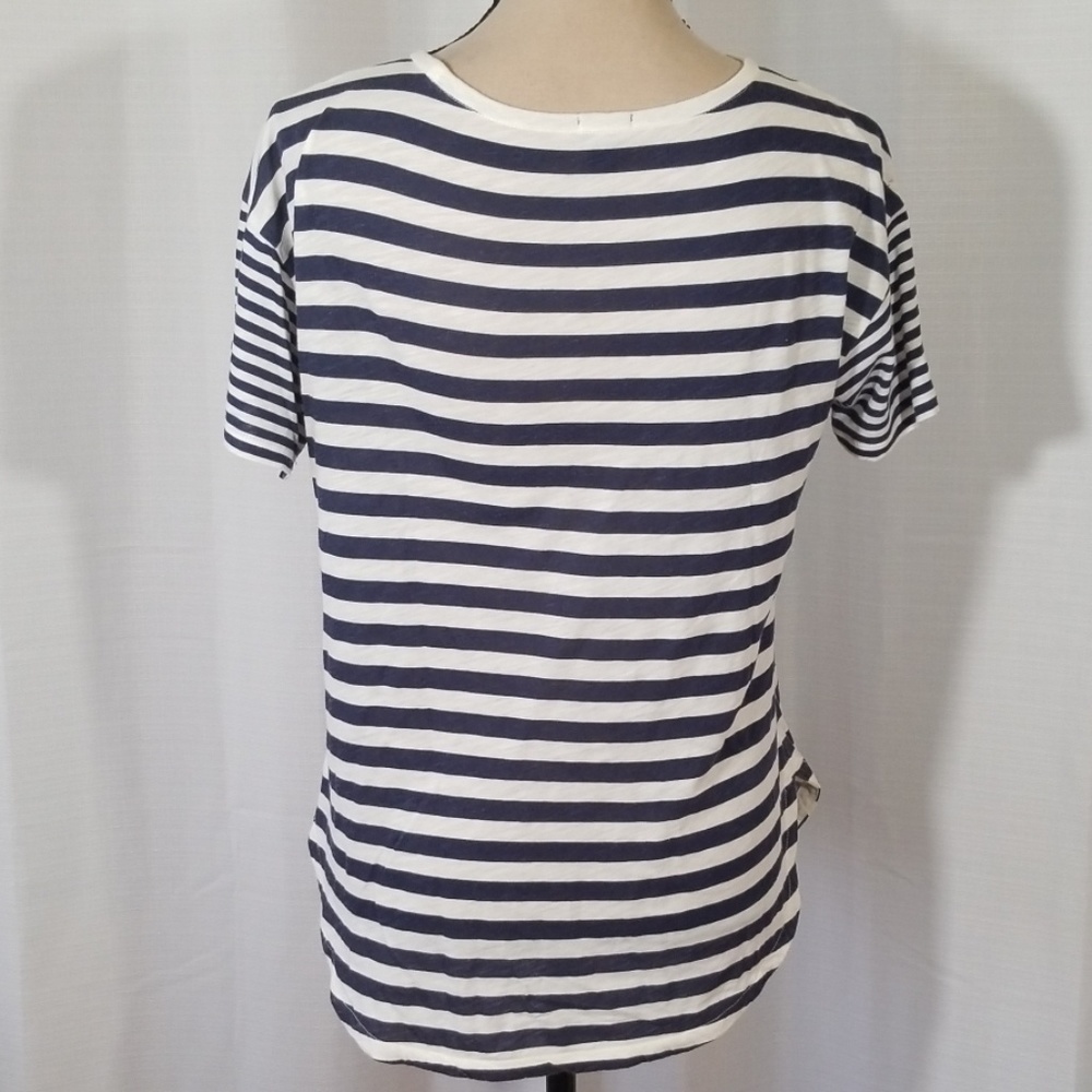 J.Crew striped short sleeves tee shirt. Size S - Picture 3 of 8